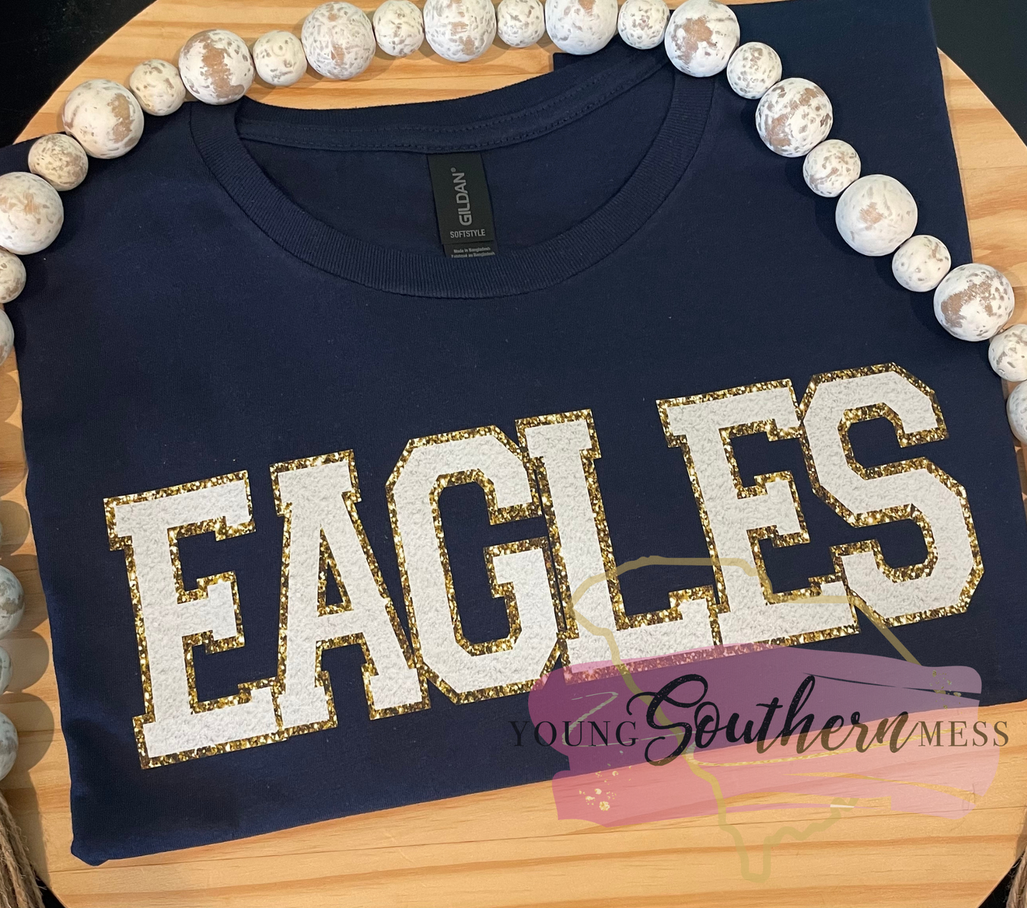 Faux Chenille School Spirit Shirts