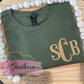 Gold Puff Monogram Shirt