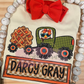 Kids Tractor Turkey Pie Thanksgiving Tshirt