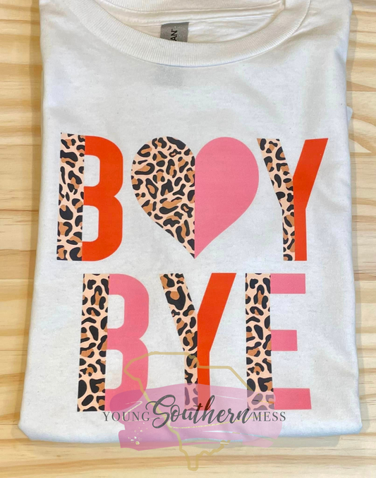 Boy Bye Funny Valentine Girl's Shirt Sweatshirt