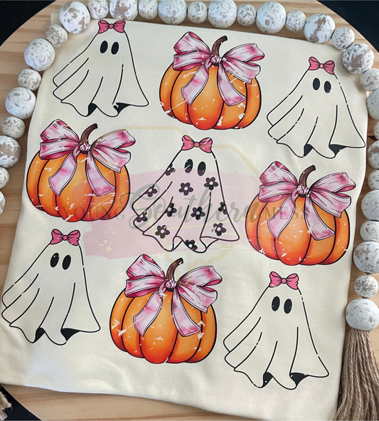 Girly Ghost Coquette Halloween Shirt