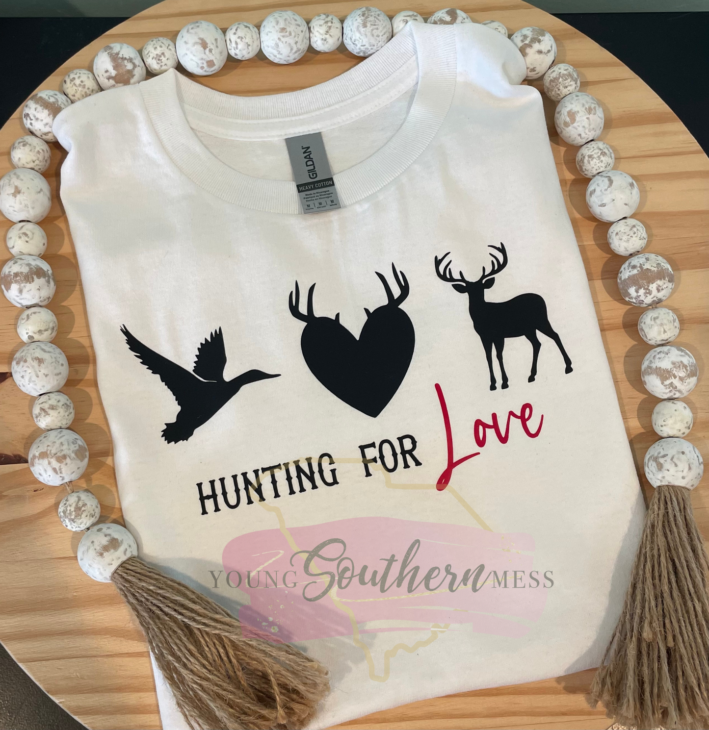 Hunting for Love Boy's Valentine's T-Shirt