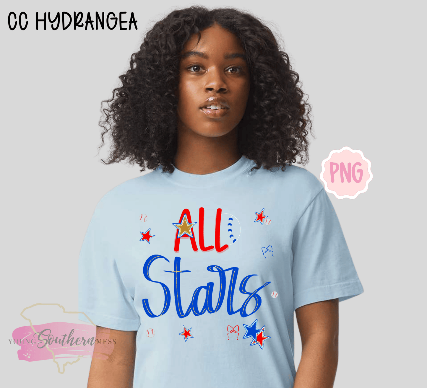 Red and Blue All-Star T-Shirt