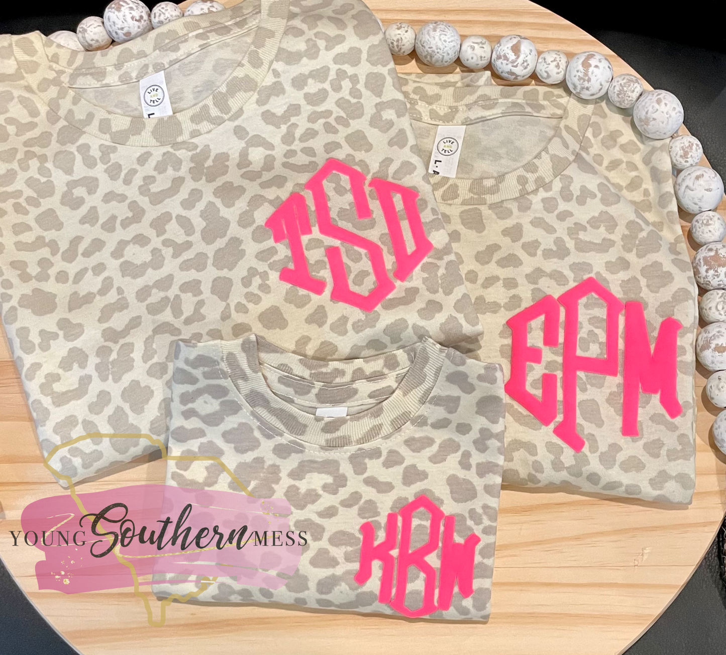 Puff Monogram Natural Leopard Shirt