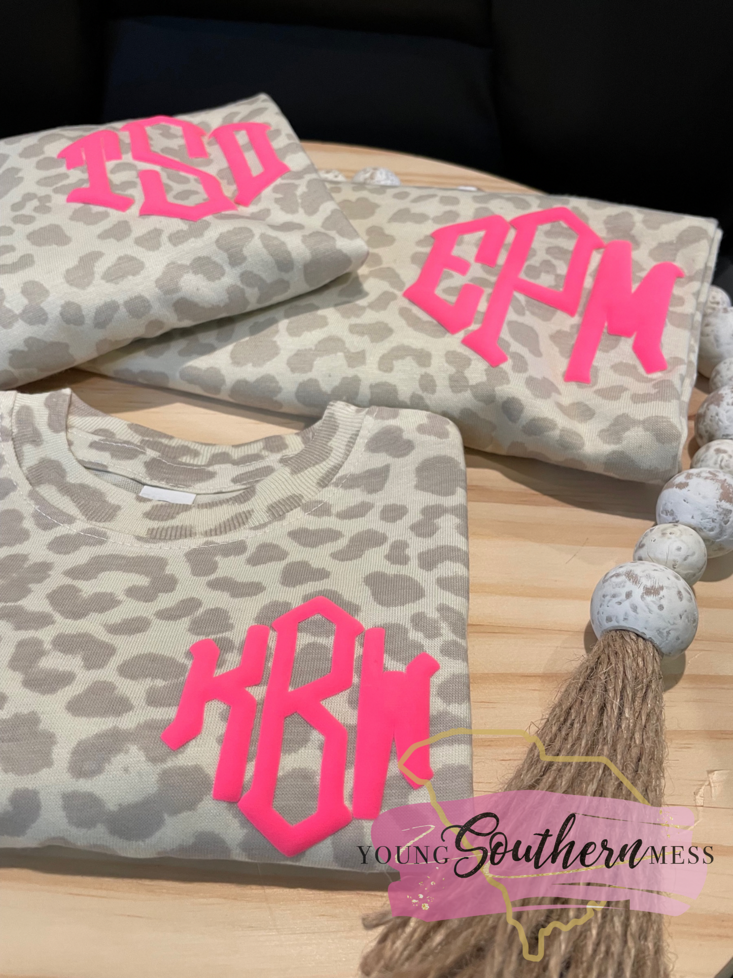 Puff Monogram Natural Leopard Shirt