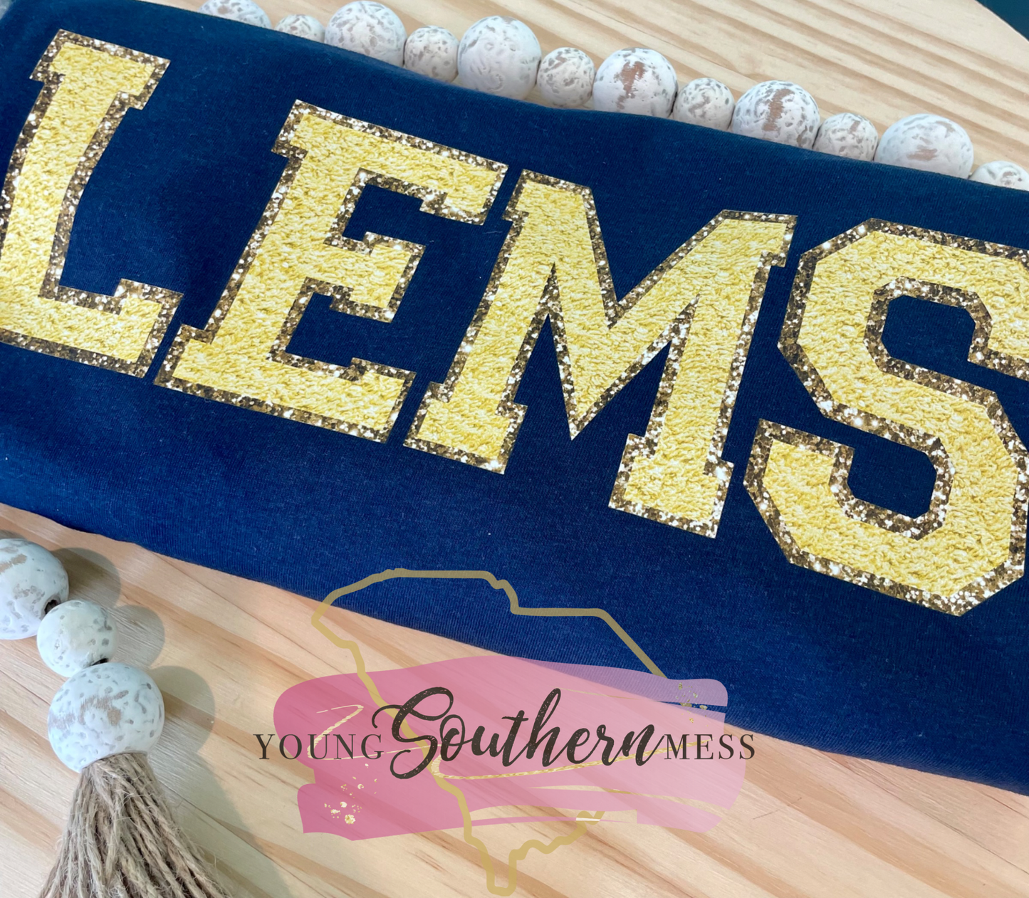 Faux Chenille School Spirit Shirts