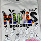 Custom Halloween Letters Boo Crew Shirt