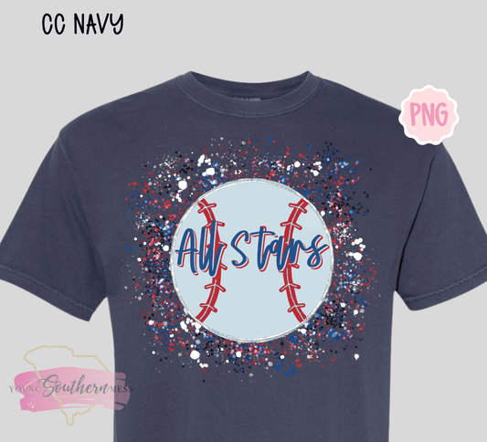All-Star Paint Splatter T-Shirt