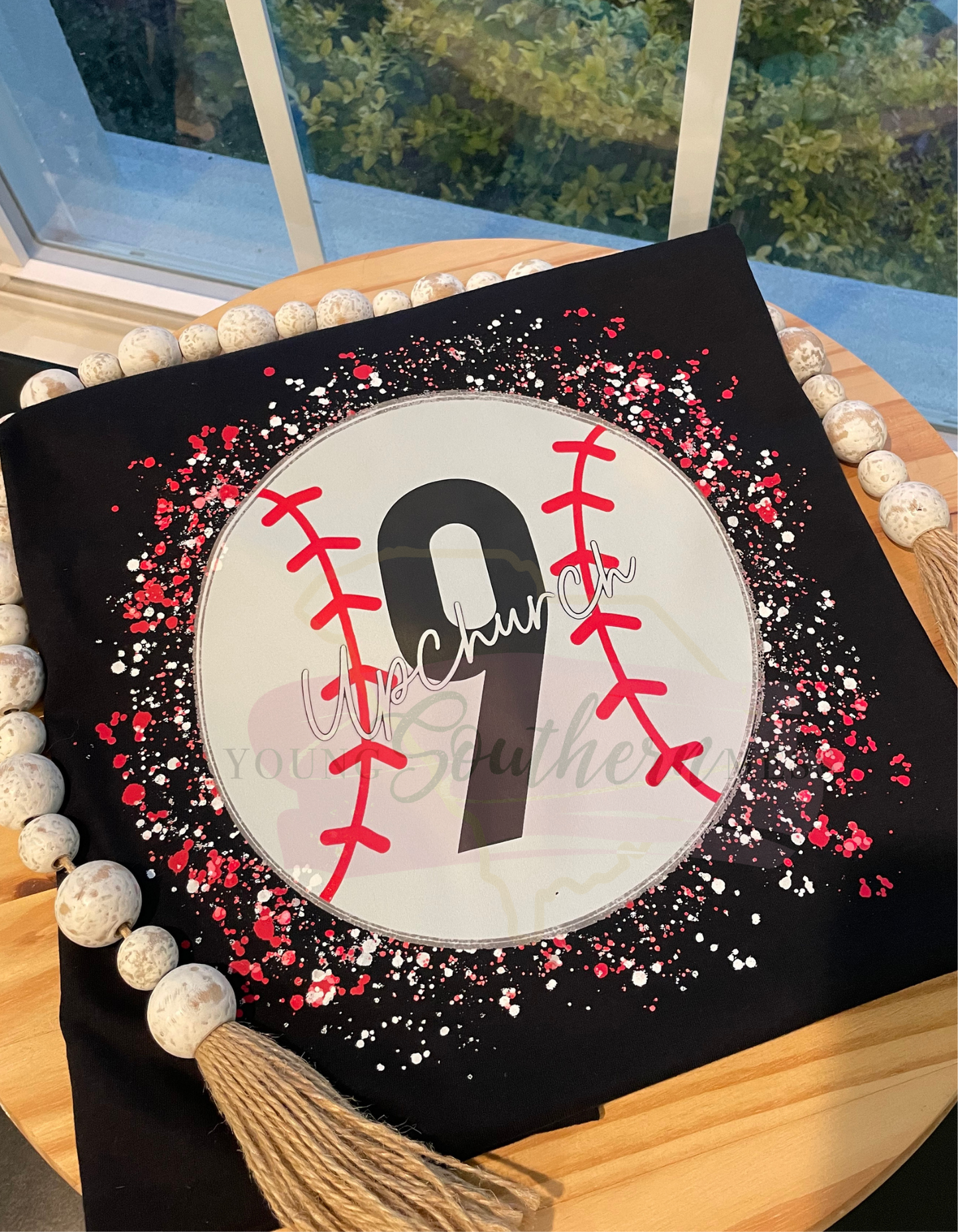 Paint Splatter Baseball Shirt
