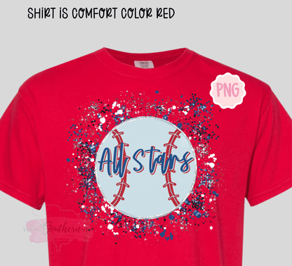All-Star Paint Splatter T-Shirt