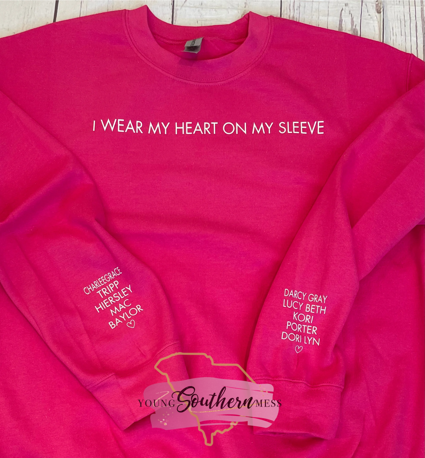 Heart on my Sleeve Sweatshirt