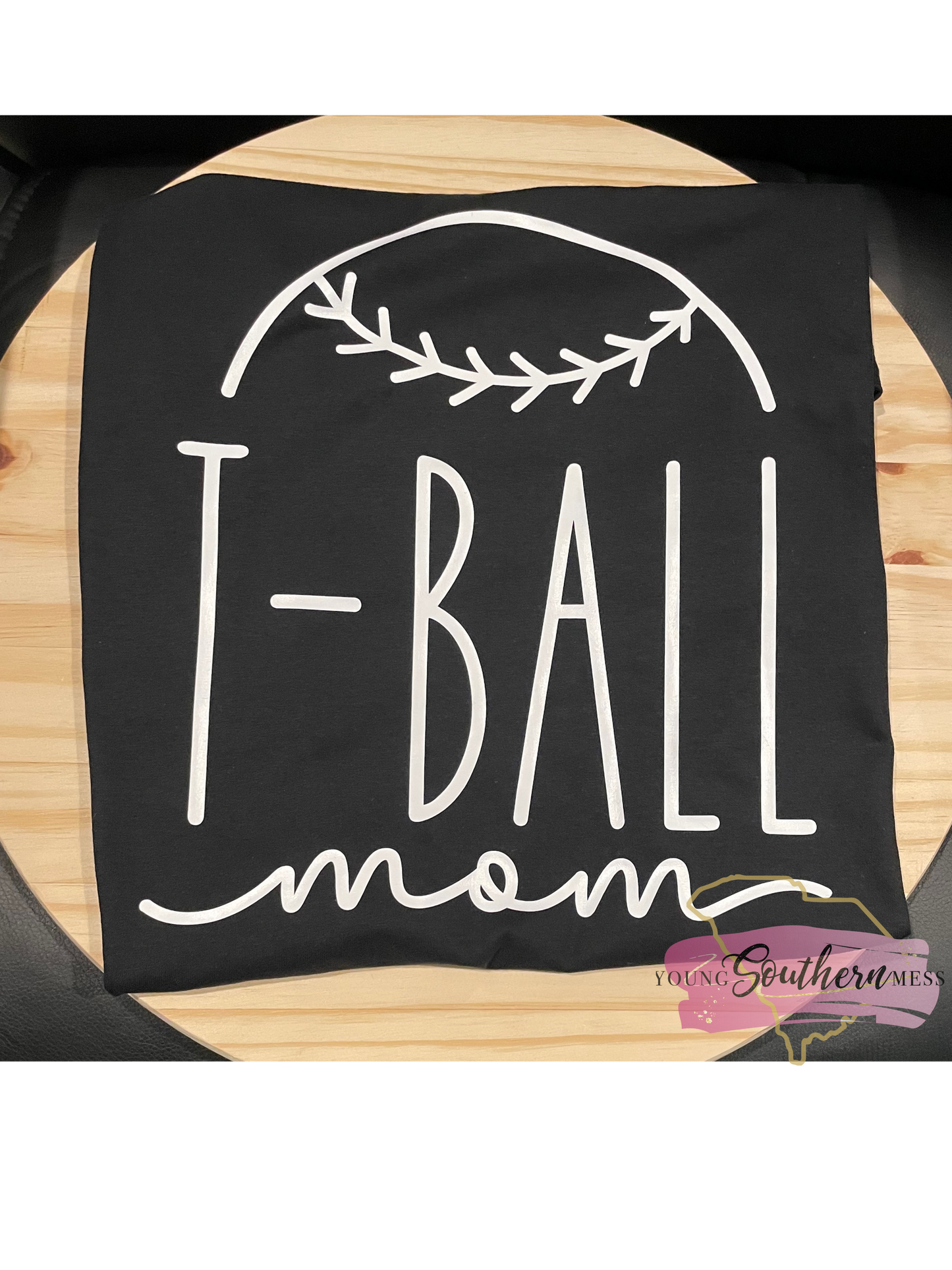 Baseball / T-Ball Mom Aunt T-Shirt