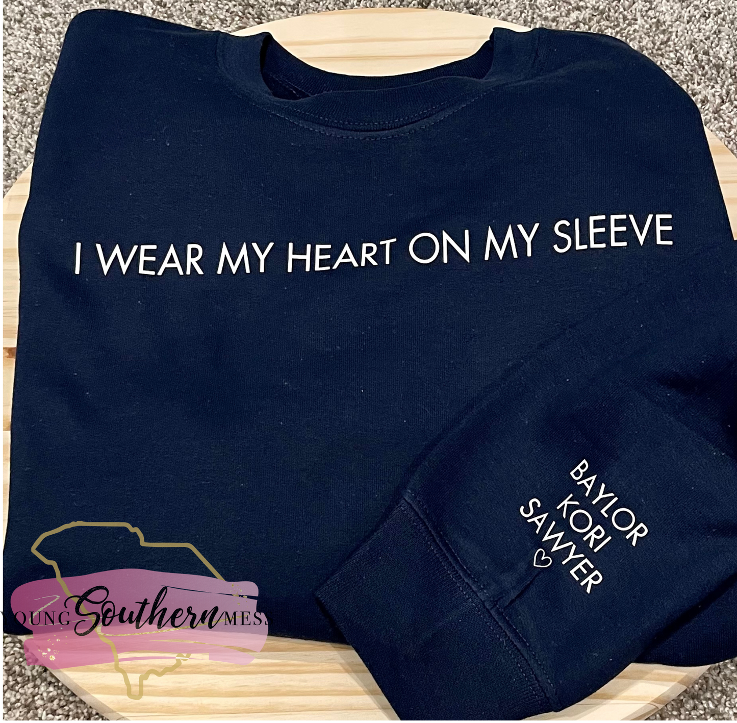 Heart on my Sleeve Sweatshirt