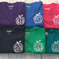 Monogram Apple Teacher Shirt