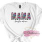 Personalized Floral Mama Shirt