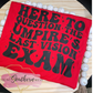 Umpire’s Vision Exam Baseball Shirt