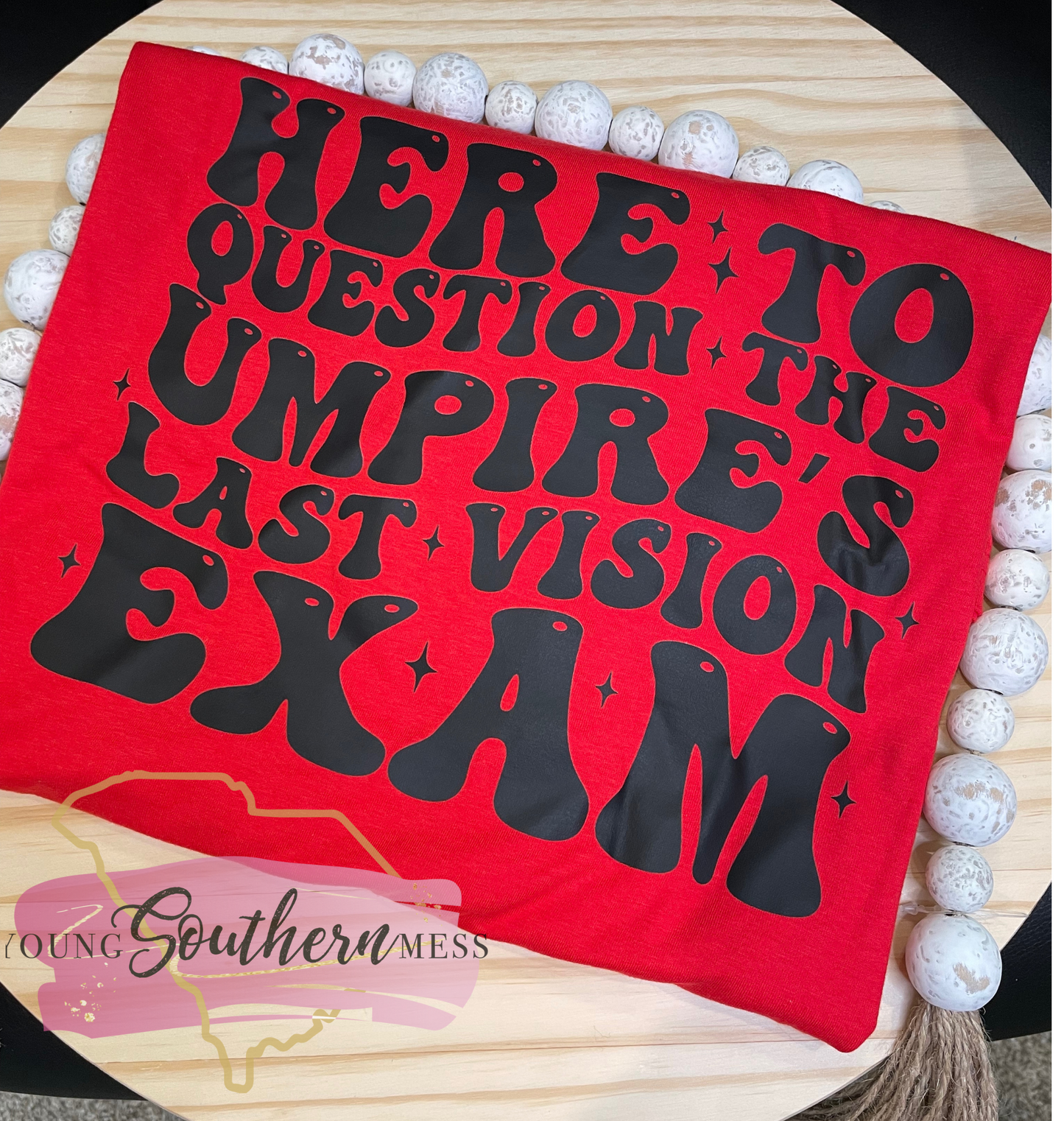 Umpire’s Vision Exam Baseball Shirt