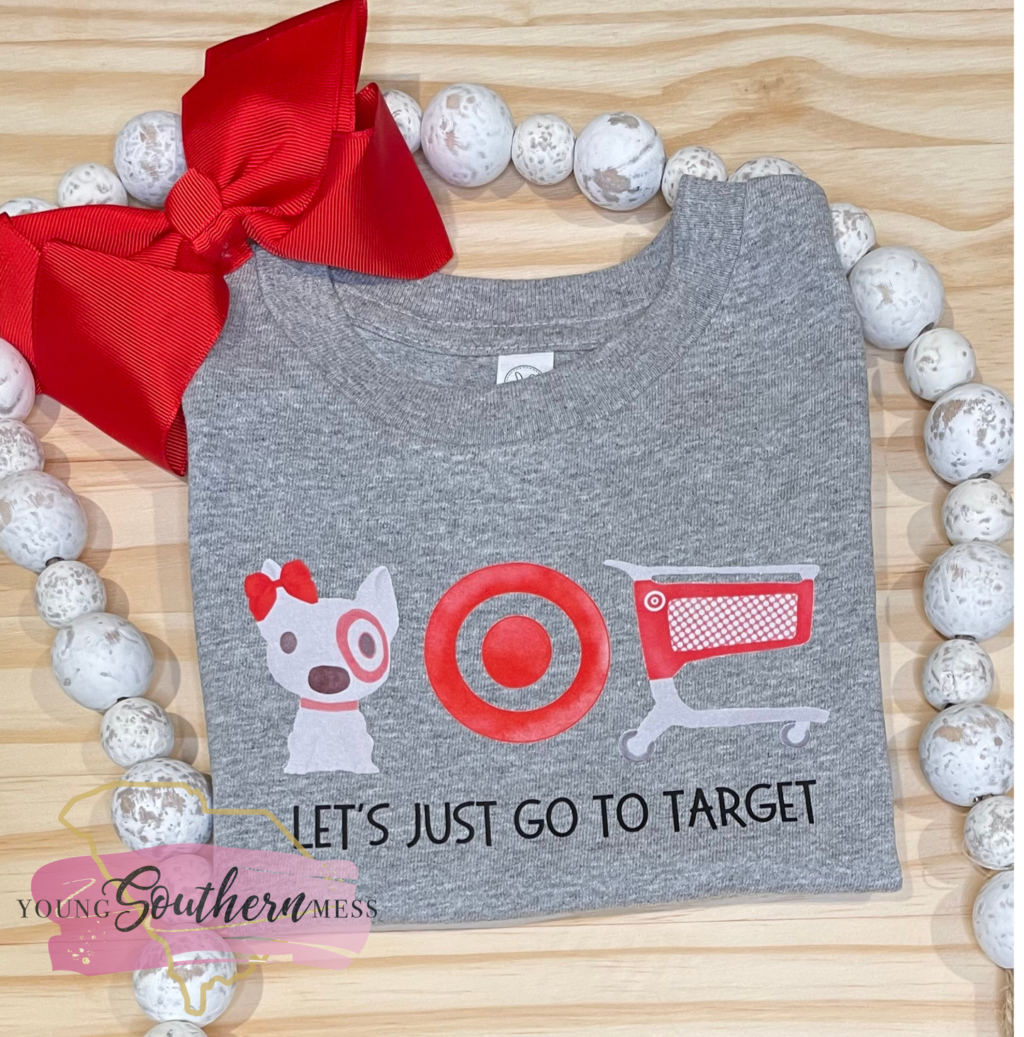 Target Shopping Girl Shirt