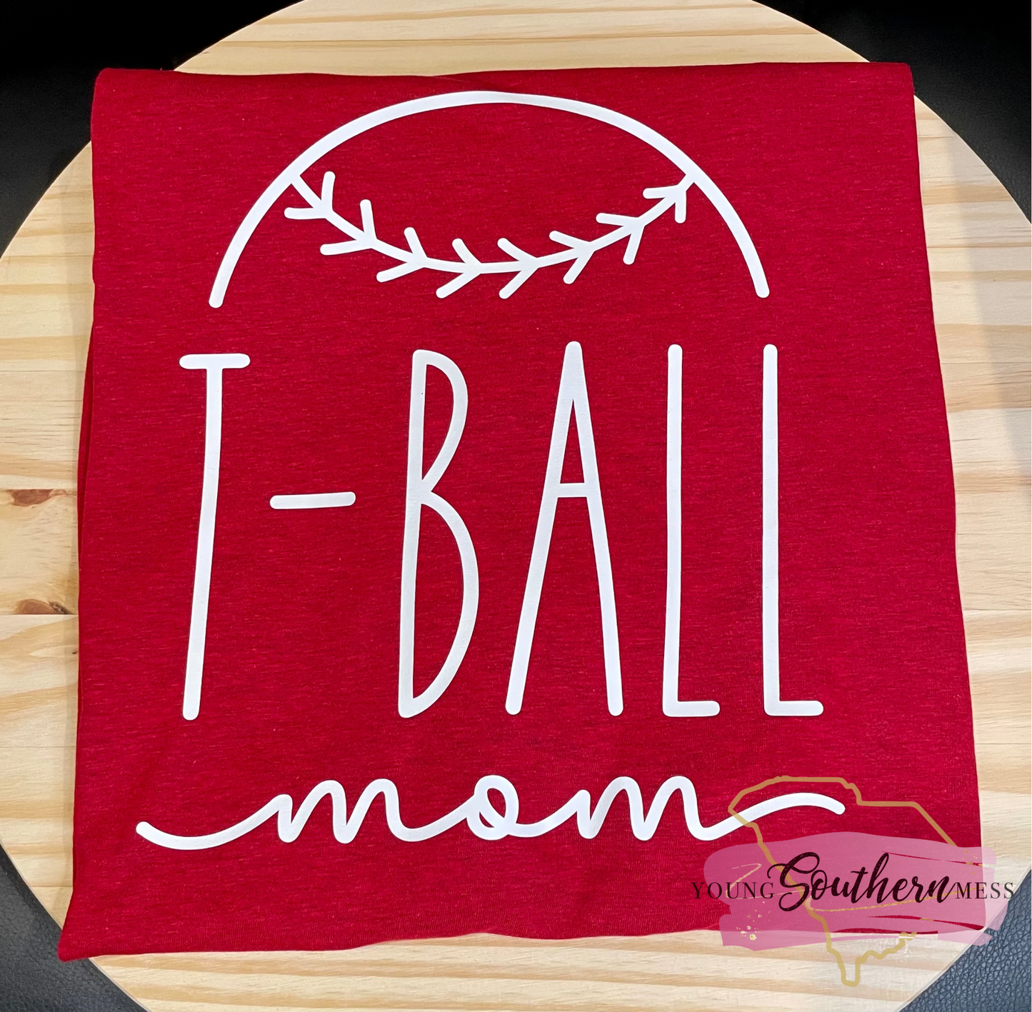 Baseball / T-Ball Mom Aunt T-Shirt