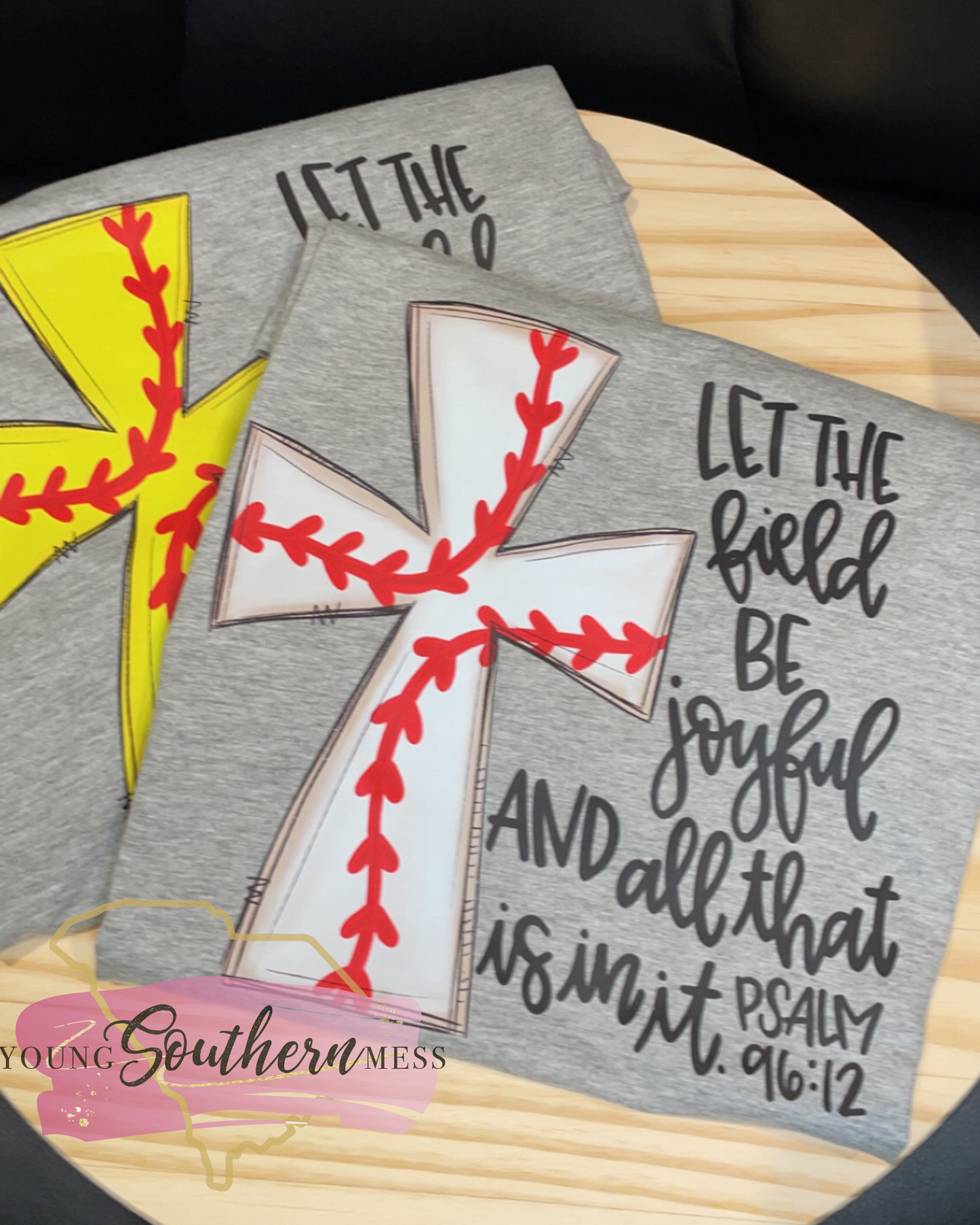 Baseball Softball Cross T-Shirt